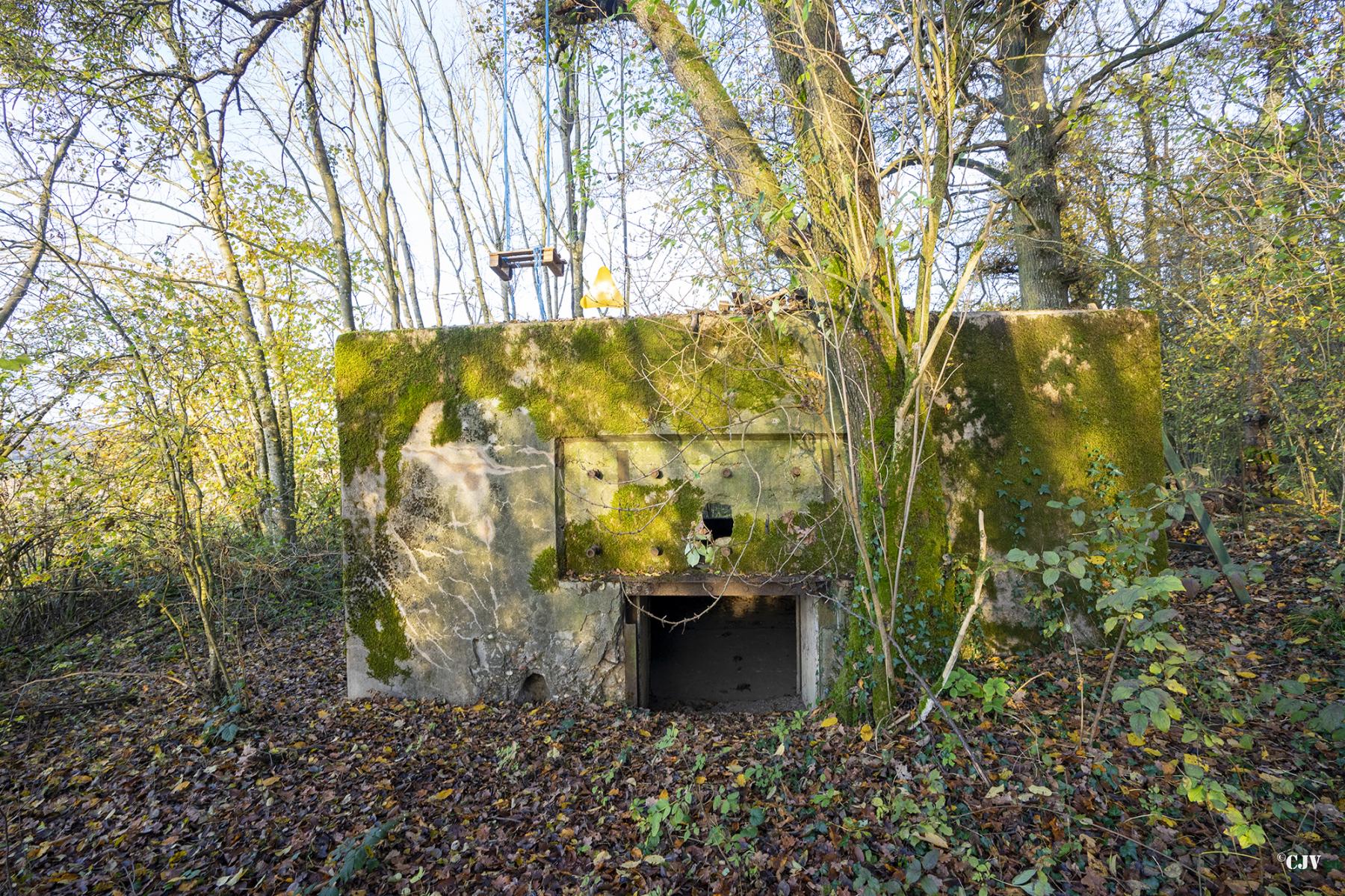 Ligne Maginot - CB272 - GENFER 2 - (Blockhaus pour canon) - L'entrée du matériel - Lia VERMEULEN