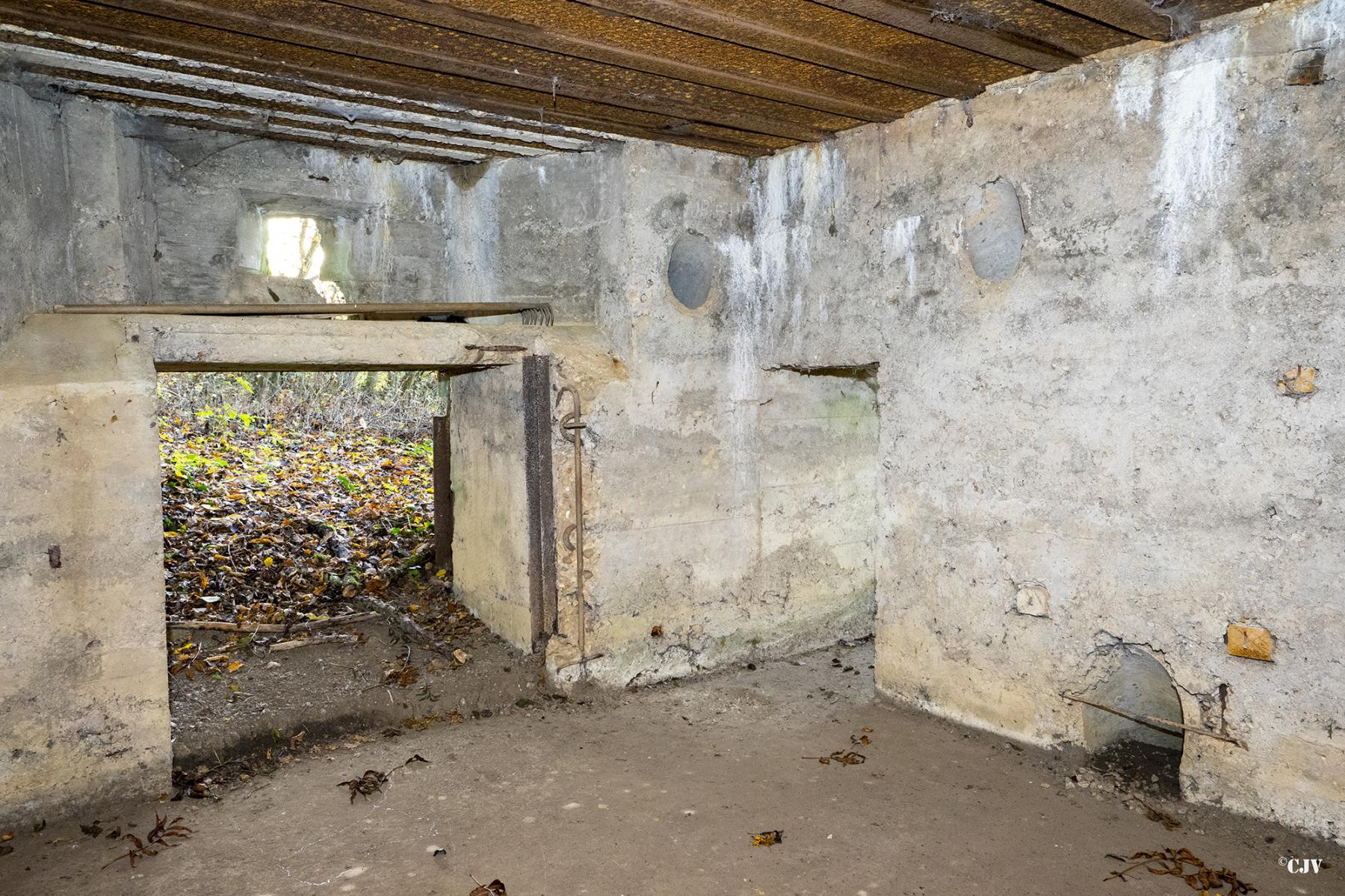 Ligne Maginot - CB272 - GENFER 2 - (Blockhaus pour canon) - Les entrées - Lia VERMEULEN