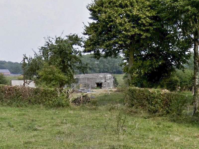 Ligne Maginot - B612 - FERME LEPERS - (Blockhaus pour canon) -  - Google Streetview