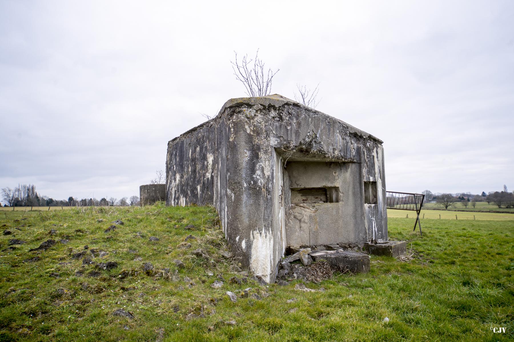 Ligne Maginot - B618 - FERME DES SARTS - (Blockhaus pour canon) -  - Lia VERMEULEN