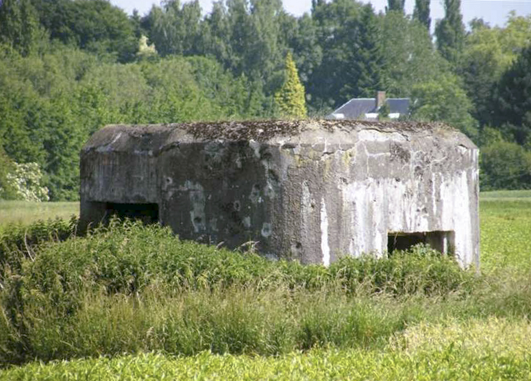 Ligne Maginot - B627 - PONT D'ALLANT NORD - (Blockhaus pour canon) -  - © Jean-Louis AUBLET & Sylvie MAINGUIN