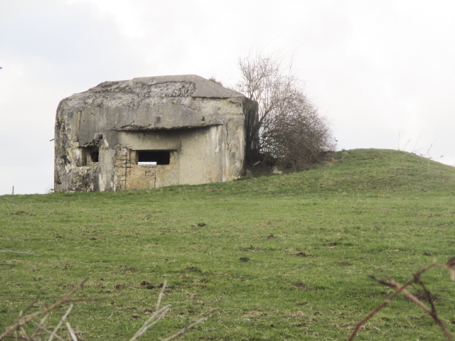 Ligne Maginot - B630 - FAUBOURG DE MONS EST - (Blockhaus pour canon) - Situé dans son environnement. - Smardz Félix