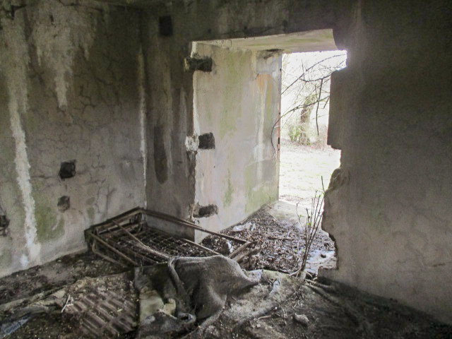 Ligne Maginot - B631 - FAUBOURG DE MONS OUEST - (Blockhaus pour canon) - Intérieur du blockhaus. - Smardz Félix
