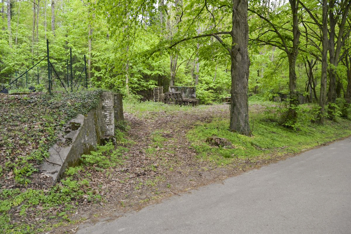 Ligne Maginot - GALGENBERG - (Casernement) - Site occupé actuellement par un pavillon de chasse. - Jules Mathieu