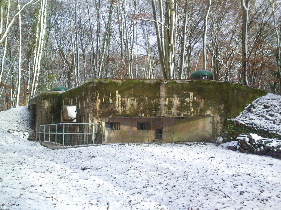 Ligne Maginot - HUBERBUSCH SUD - C59 - (Casemate d'infanterie) - Vue vers la chambre de tir - ASCH