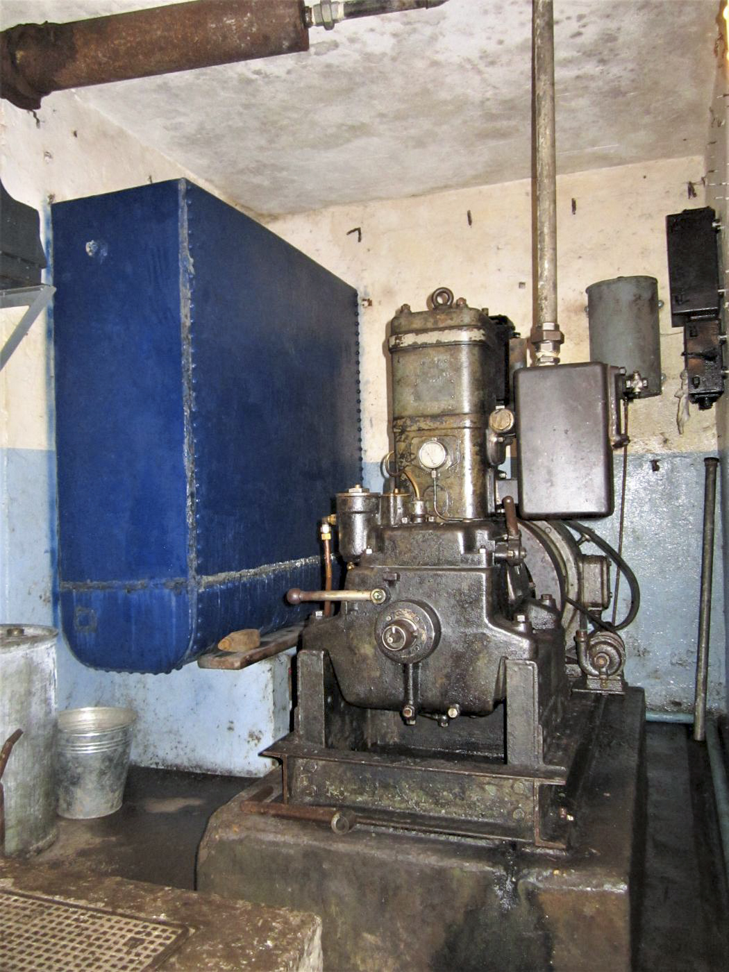 Ligne Maginot - HUBERBUSCH SUD - C59 - (Casemate d'infanterie) - L'usine
Le groupe entièrement restauré fonctionne - Gregory Fuchs