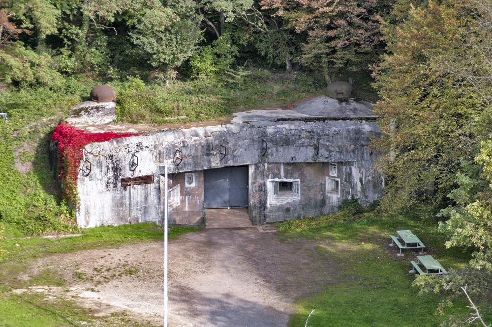 Ligne Maginot - MICHELSBERG - A22 - (Ouvrage d'artillerie) - L'entrée mixte - NOEL Yves
