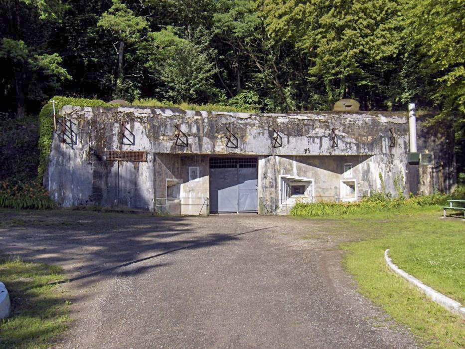Ligne Maginot - MICHELSBERG - A22 - (Ouvrage d'artillerie) - L'entrée mixte - NOEL Yves