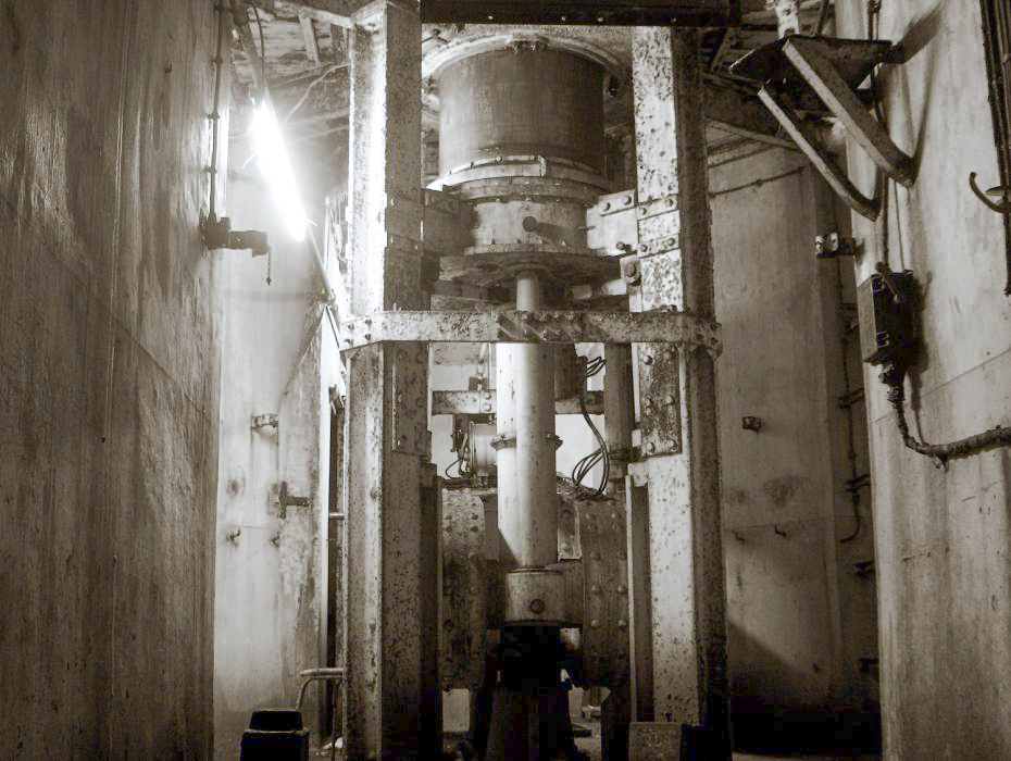 Ligne Maginot - Ouvrage d'artillerie du MICHELSBERG - Ouvrage du Michelsberg
Bloc 6
Etage inférieur de la tourelle 