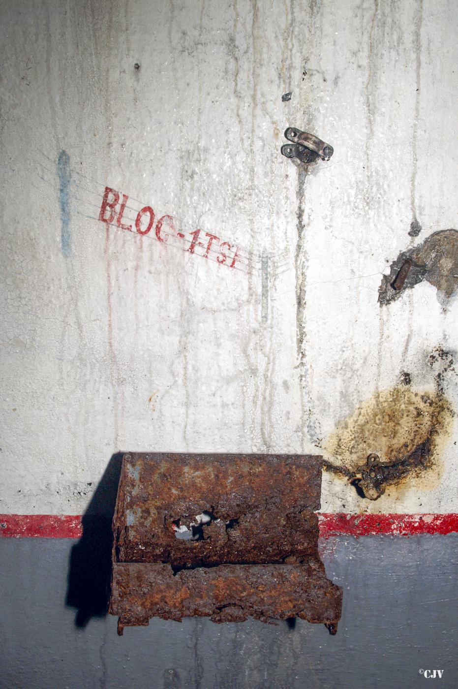 Ligne Maginot - BERSILLIES - (Ouvrage d'infanterie) - Bloc 2
Chambre TSF - Lia VERMEULEN