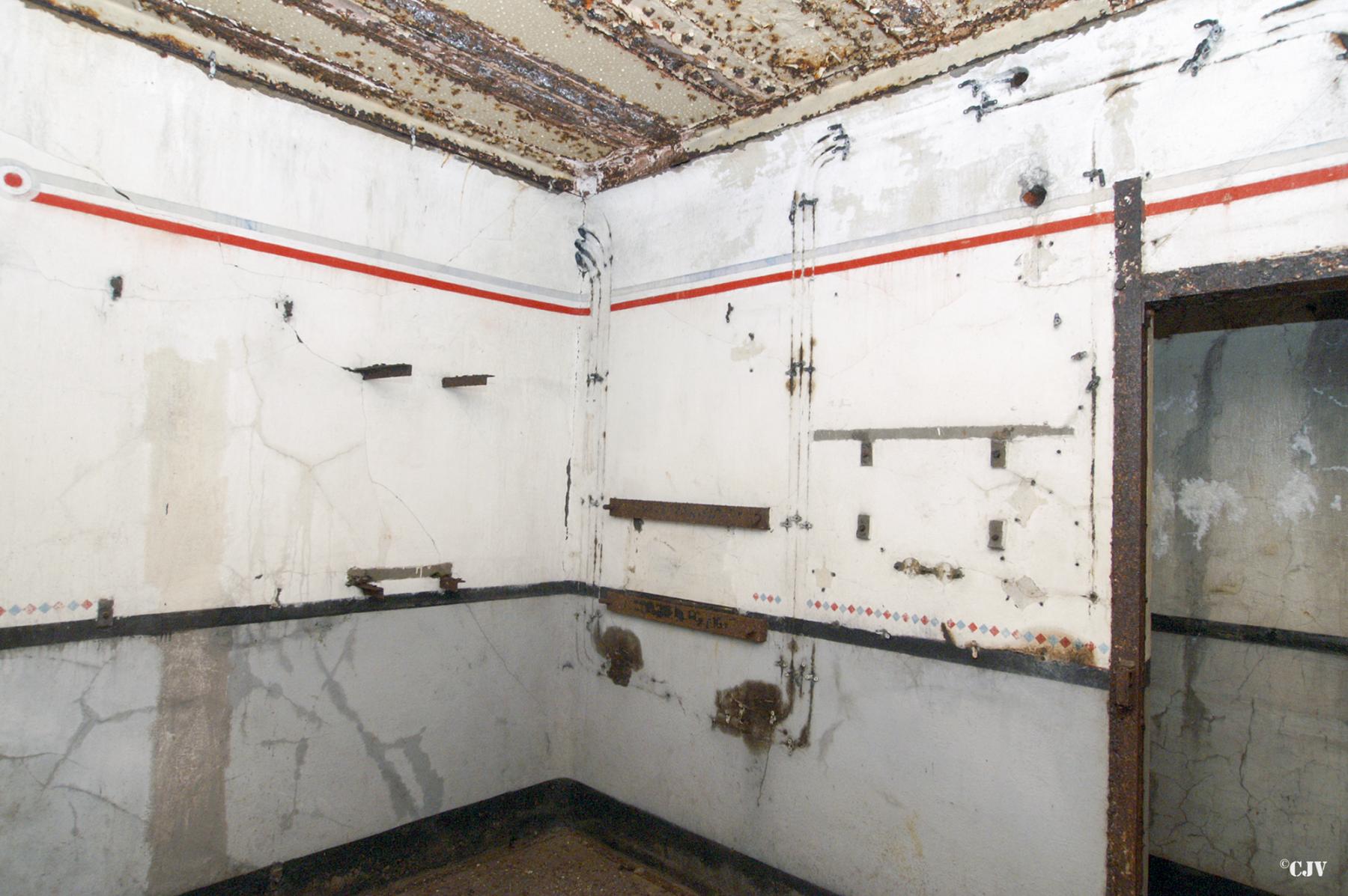 Ligne Maginot - BERSILLIES - (Ouvrage d'infanterie) - Bloc 2
Emplacement du central téléphonique
 - Lia VERMEULEN