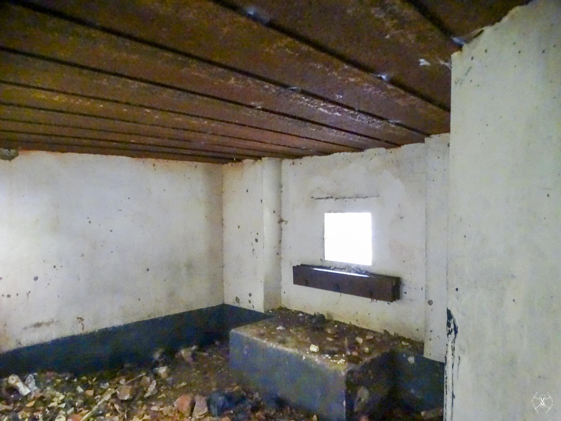Ligne Maginot - WEIHERSTHAL SUD - (Blockhaus pour canon) - Chambre de tir - Vincent Vermeulen