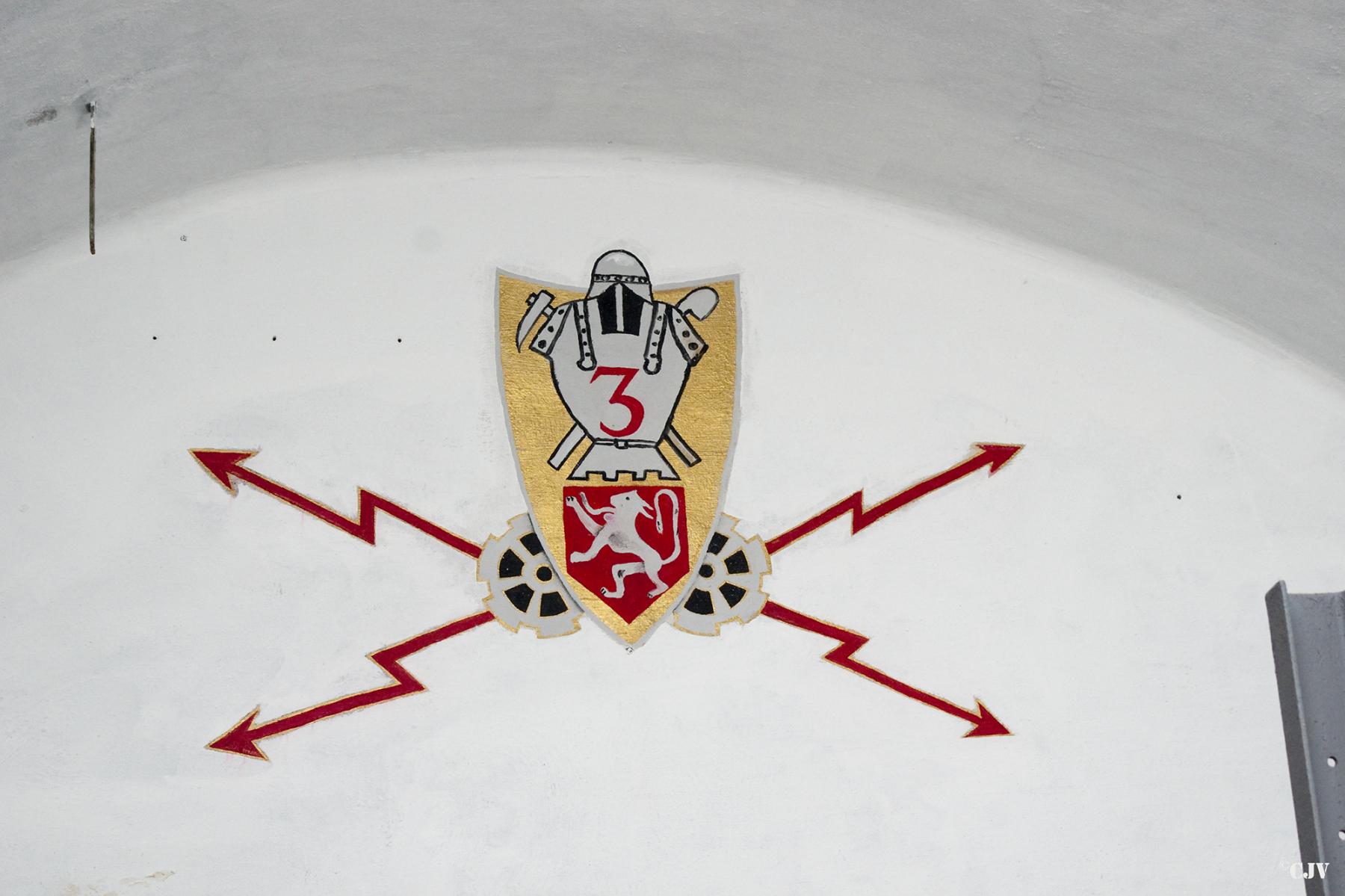 Ligne Maginot - LA SALMAGNE - (Ouvrage d'infanterie) - L'insigne restauré - Lia VERMEULEN