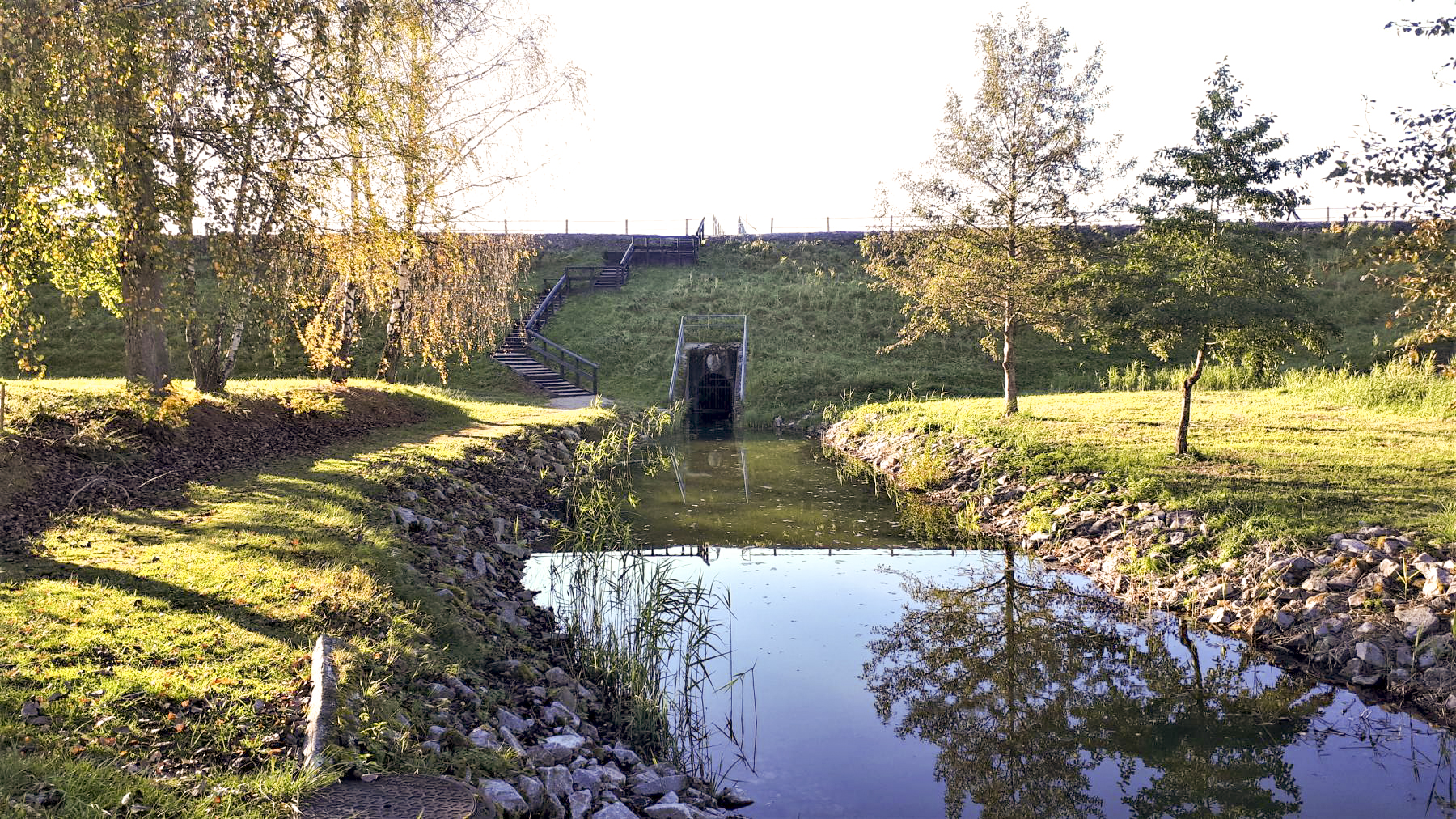 Ligne Maginot - RESERVOIR DE HOSTE-HAUT - (Inondation défensive) - Digue de Hoste-Haut - Gregory Fuchs