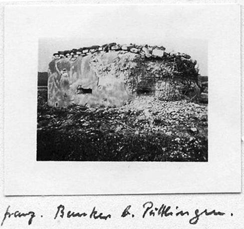 Ligne Maginot - R6B - HOSTE BAS - (Blockhaus pour arme infanterie) - Le blockhaus en 1940
Photo allemande - Inconnu