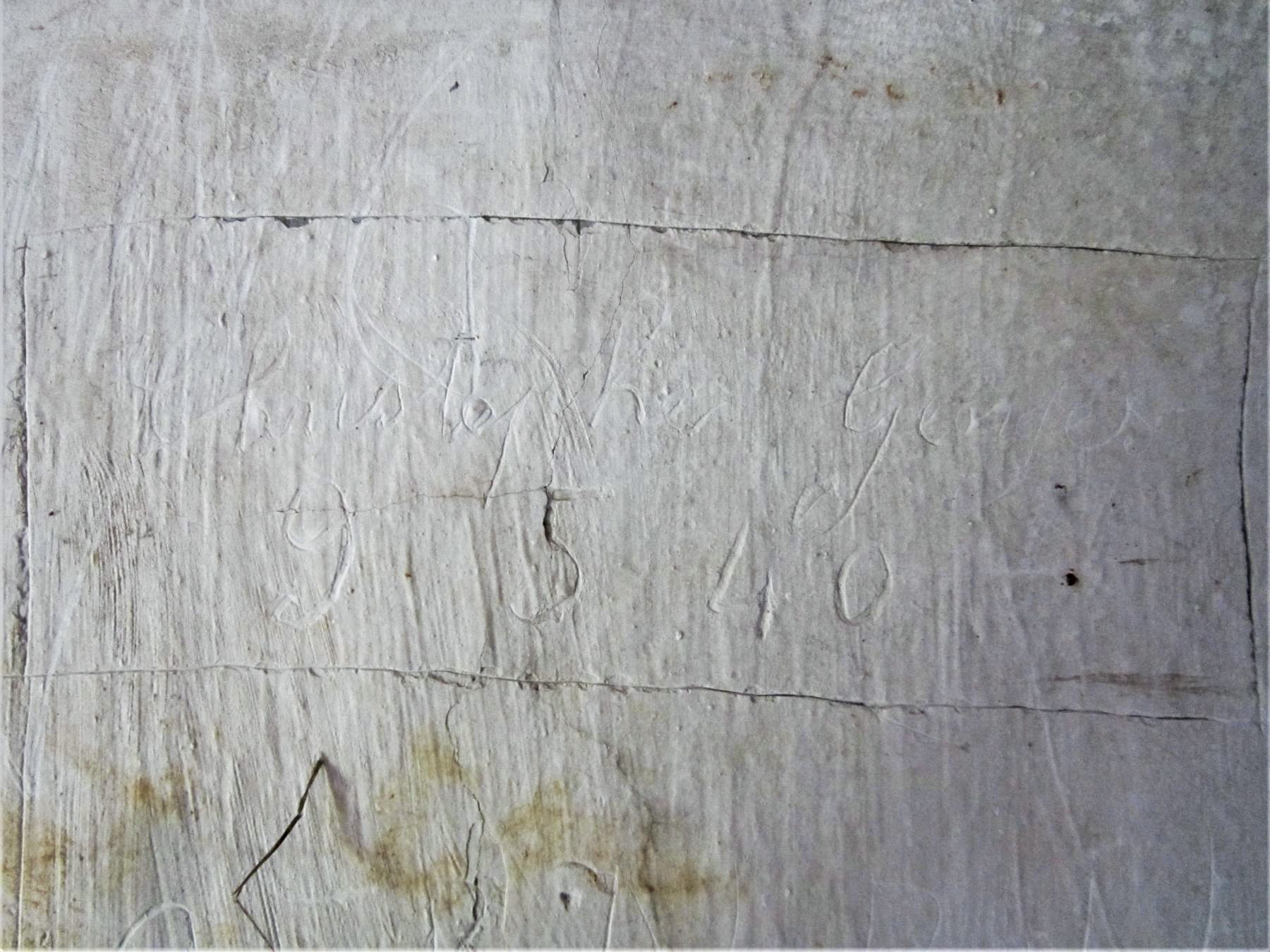 Ligne Maginot - R6B - HOSTE BAS - (Blockhaus pour arme infanterie) - Graffiti français daté du 9 mai 1940
La bataille de France débutera le lendemain... - Gregory Fuchs