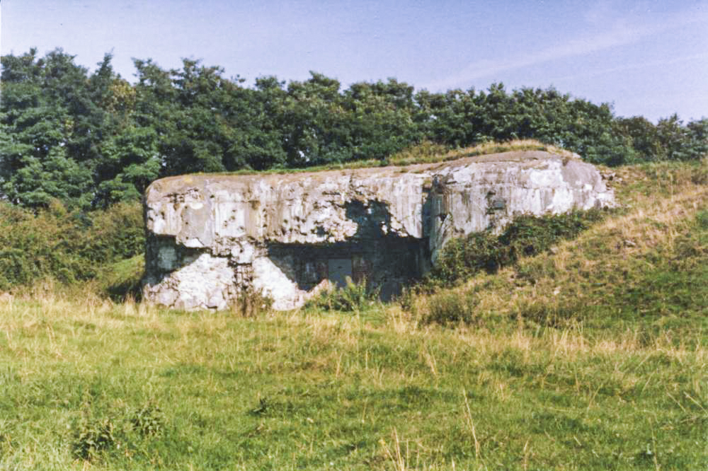 Ligne Maginot - LES SARTS - (Ouvrage d'infanterie) - La face d'entrée du bloc 1 - legarsdunort