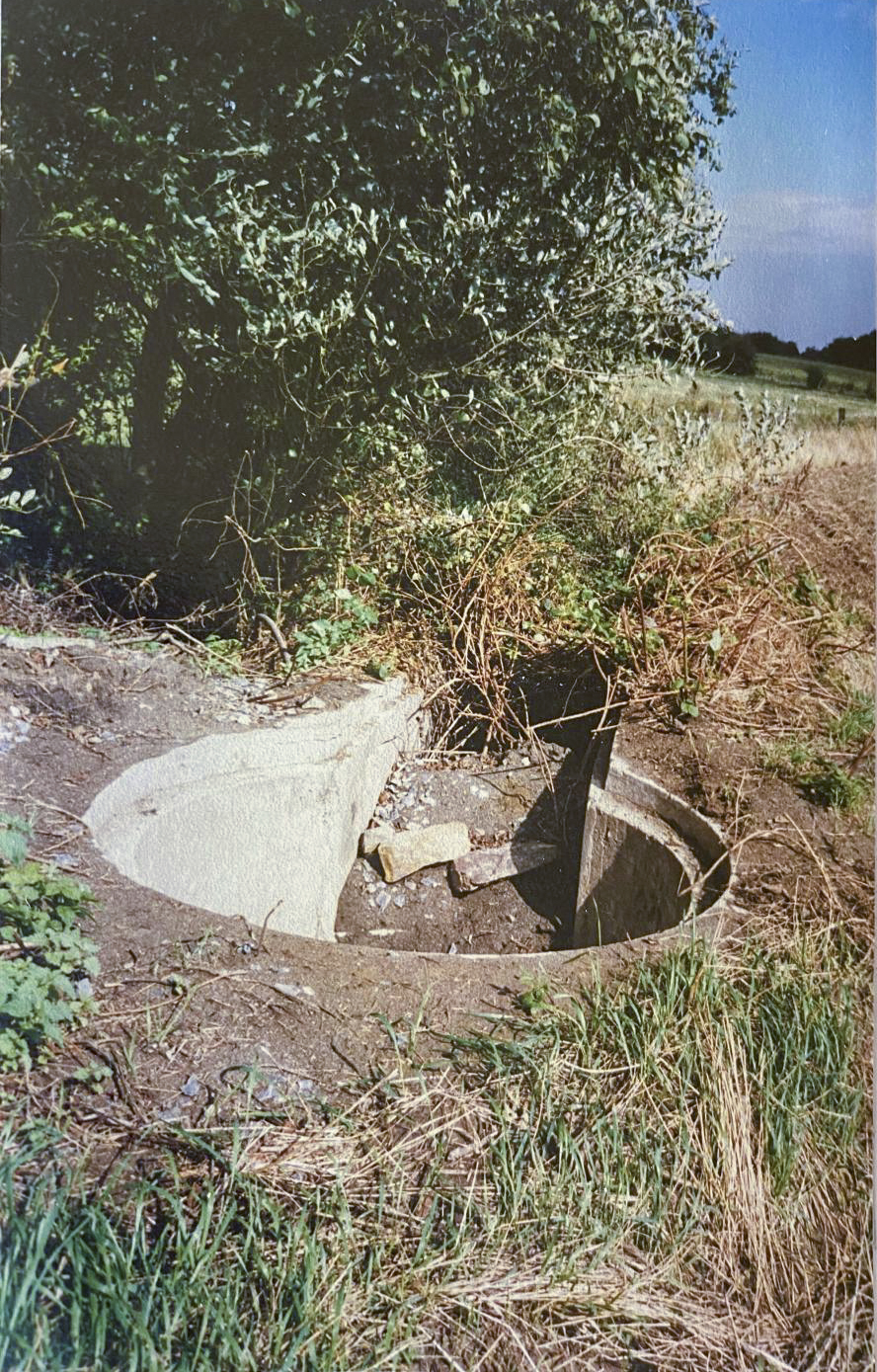 Ligne Maginot - T516 - (TD N° 465) - (Cuve pour arme d'infanterie) - L'emplacement bétonné pour la tourelle démontable - Jean-Louis NOSPELD
