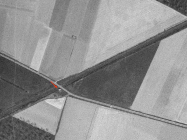 Ligne Maginot - BEF 387 - BELLE PORTE SUD - (Blockhaus pour arme infanterie) -  - IGN - Géoportail 1951