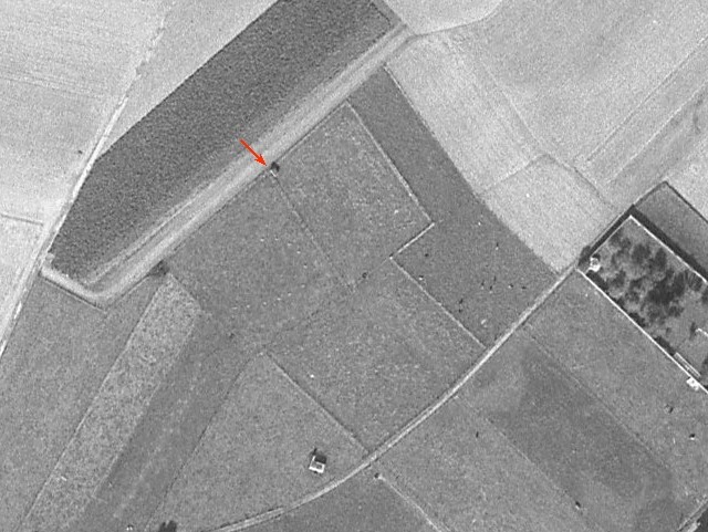 Ligne Maginot - BEF 534A - PLAT FOSSÉ SUD-EST - (Blockhaus pour arme infanterie) -  - IGN - Géoportail 1967