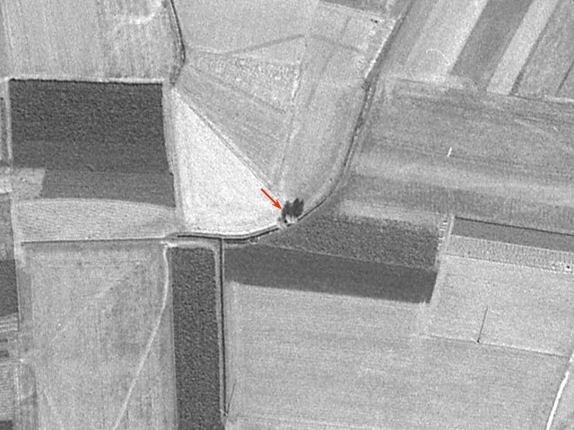 Ligne Maginot - BEF 526 - PLAT FOSSÉ OUEST - (Blockhaus pour canon) -  - GEOPORTAIL (Archives IGN-1967)