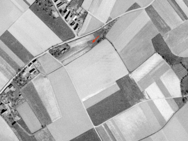 Ligne Maginot - BEF 393A - LA COMMUNE NORD-EST 2 - (Blockhaus pour arme infanterie) -  - IGN - Géoportail 1951