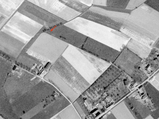 Ligne Maginot - BEF 424A - LA RUE VERTE OUEST 1 - (Blockhaus pour arme infanterie) -  - IGN - Géoportail 1951