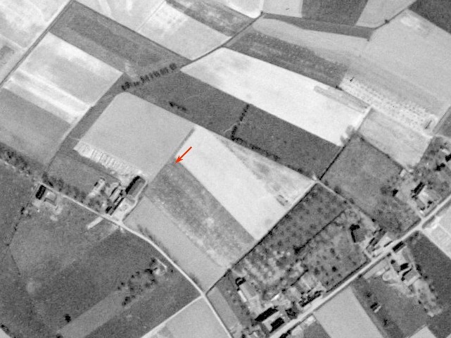 Ligne Maginot - BEF 424B - LA RUE VERTE OUEST 2 - (Blockhaus pour arme infanterie) -  - IGN - Géoportail 1951