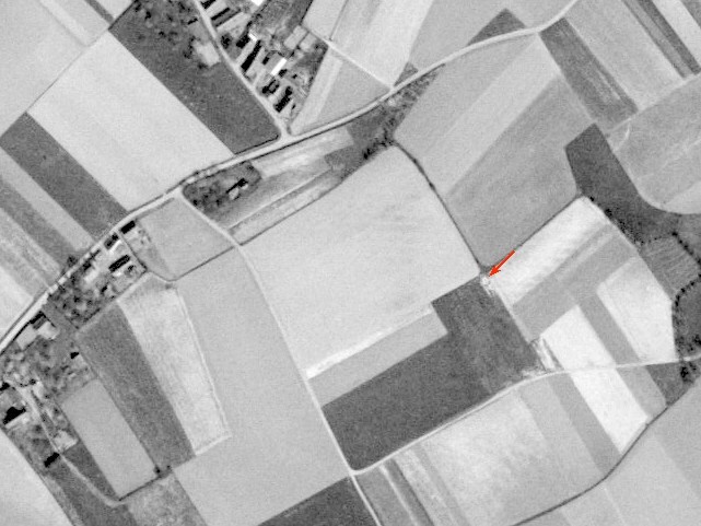 Ligne Maginot - BEF 406A - LA COUTURE DE LANNAY OUEST 1 - (Blockhaus pour arme infanterie) -  - IGN - Géoportail 1951