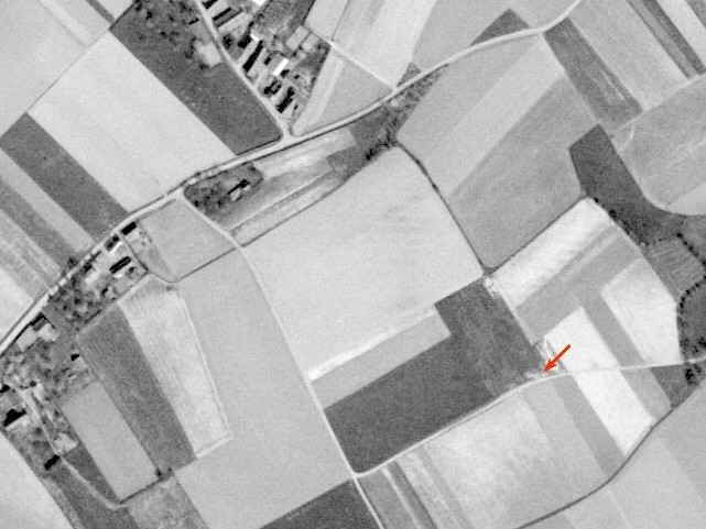 Ligne Maginot - BEF 406C - LA COUTURE DE LANNAY OUEST 3 - (Blockhaus pour arme infanterie) -  - IGN - Géoportail 1951