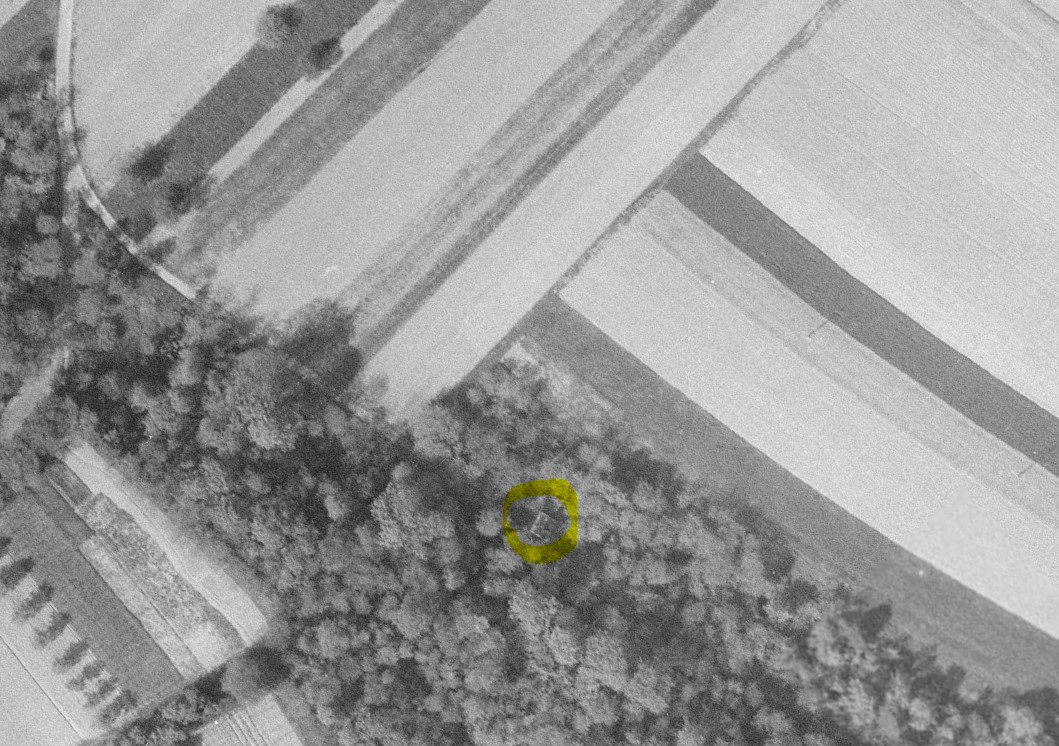 Ligne Maginot - B667 - RODENFELD 2 - (Blockhaus pour arme infanterie) -  - IGN - Géoportail 1947