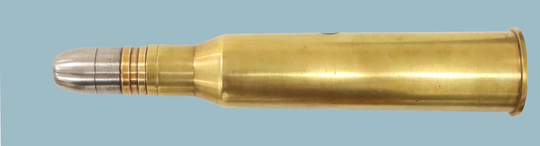 Cartouche de 25 mm à balle à Portée Réduite Mle 1934