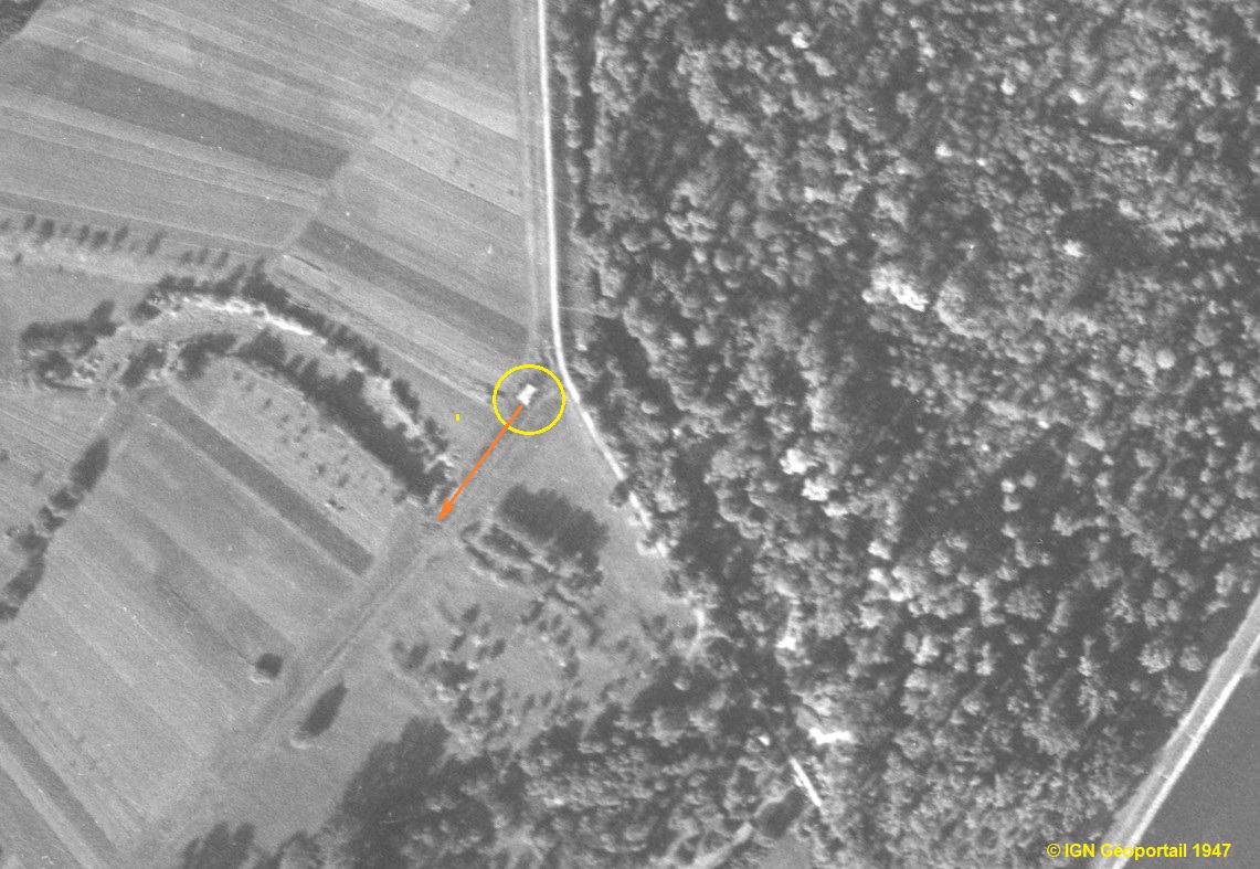 Ligne Maginot - KALBERGRUND 3 - (Abri) -  - IGN - Géoportail 1947