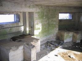 Ligne Maginot - B641 - EPINETTE SUD - (Blockhaus pour canon) - L'intérieur