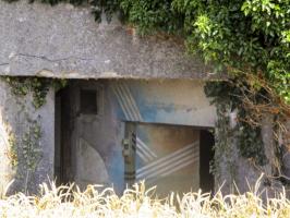 Ligne Maginot - B672 - TOUS VENTS NORD - (Blockhaus pour canon) - Entrée du blockhaus