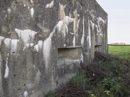 Ligne Maginot - B681 - QUATRE BRAS - (Blockhaus pour canon) - Les créneaux frontaux