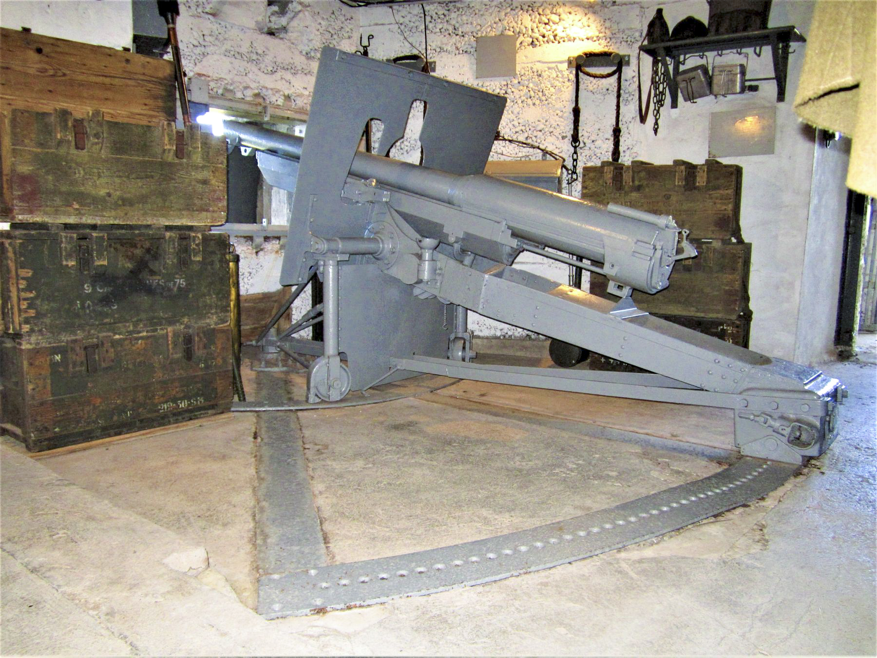Ligne Maginot - AC1B - MC22 - LA COSTAUDE - (Casemate d'artillerie) - Canon de 75 mle 1897 - Gregory Fuchs