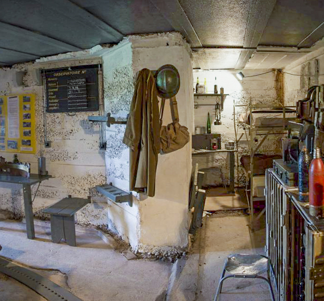 Ligne Maginot - AC1B - MC22 - LA COSTAUDE - (Casemate d'artillerie) - Chambre de tir - EMANUELLI Hervé