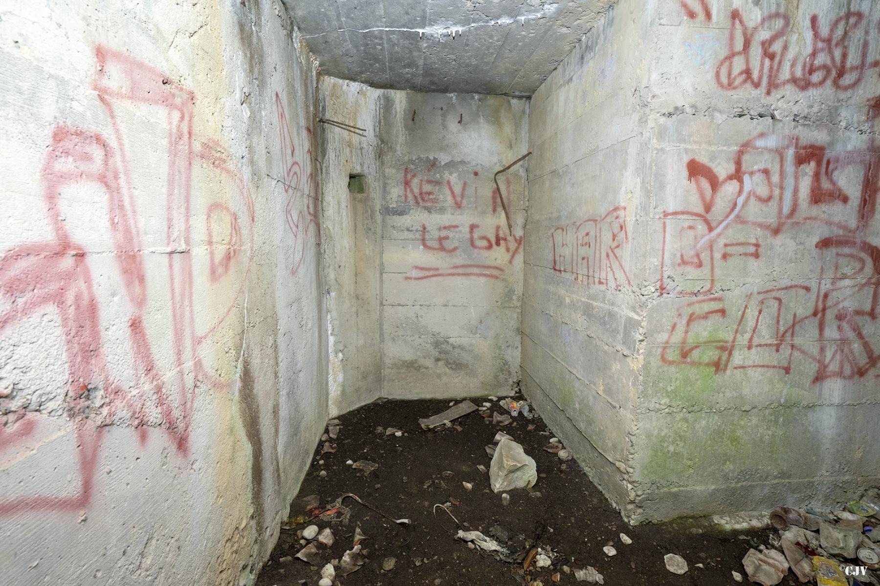 Ligne Maginot - CB294 - PESCH EST - (Blockhaus pour canon) - Défense de l'entrée du matériel - Lia VERMEULEN