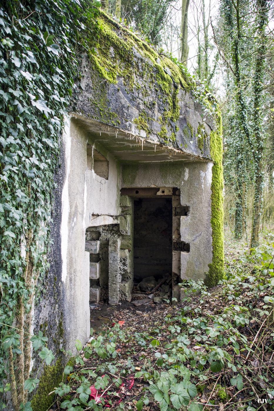 Ligne Maginot - A96 - LE MESNIL NORD - (Blockhaus pour canon) - Les entrées - Lia VERMEULEN