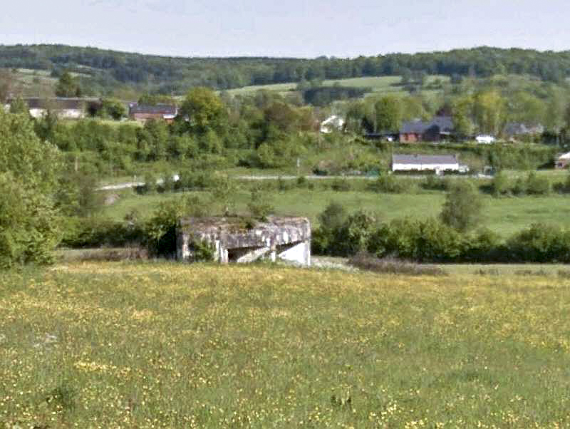 Ligne Maginot - A108 - BEAUX SARTS - (Blockhaus pour canon) -  - Google Streetview