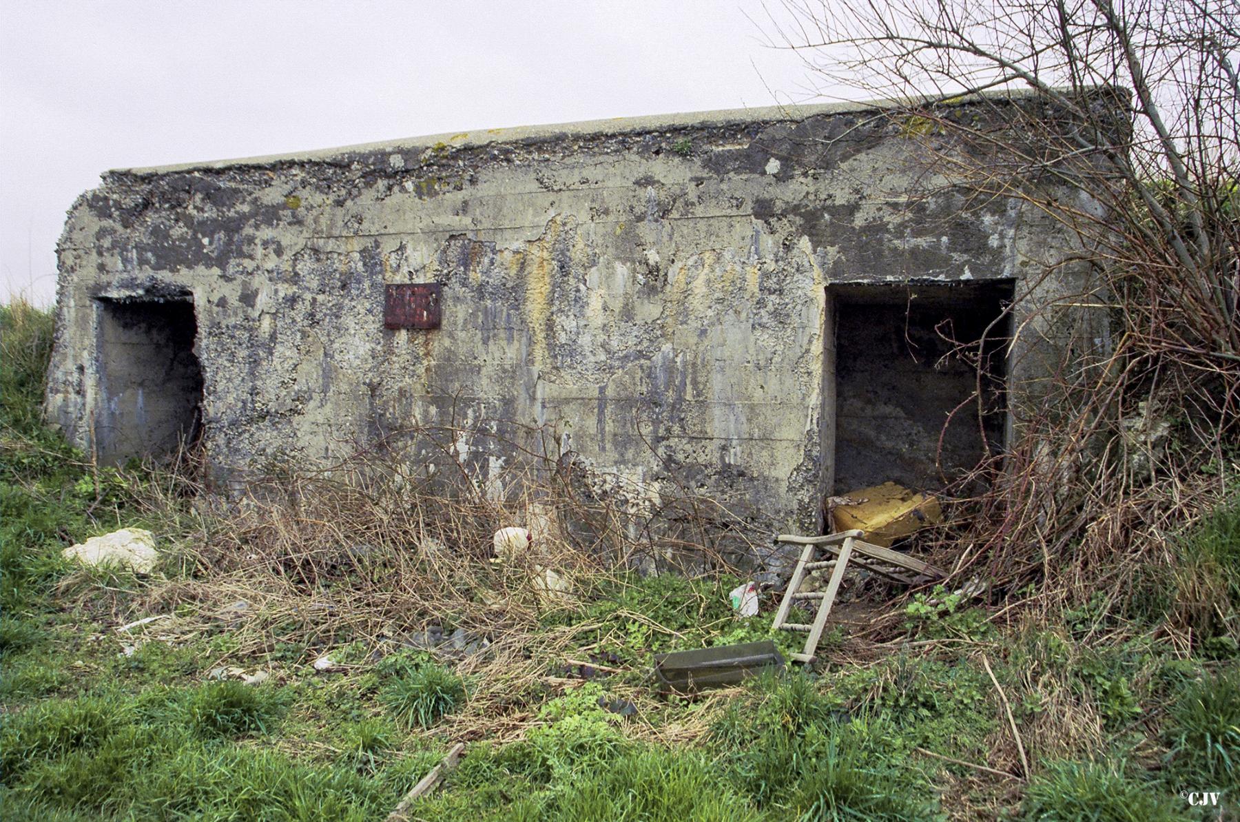 Ligne Maginot - B637 - CHEMIN DE BOUSSOIS - (Abri) - Entrée double de gauche - Caspar Vermeulen