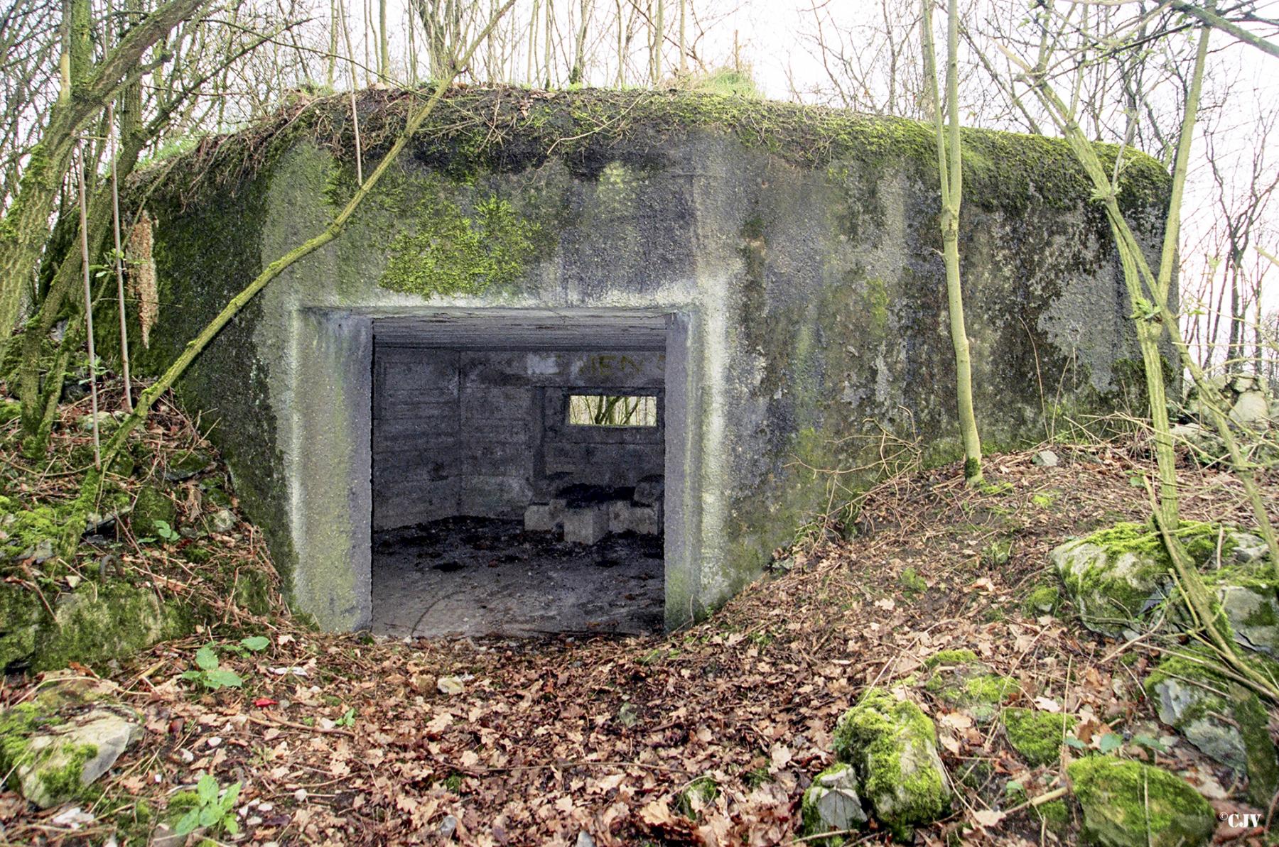 Ligne Maginot - B652 - REDOUTE DE ROCQ SUD - (Blockhaus pour canon) - L'entrée - Caspar Vermeulen