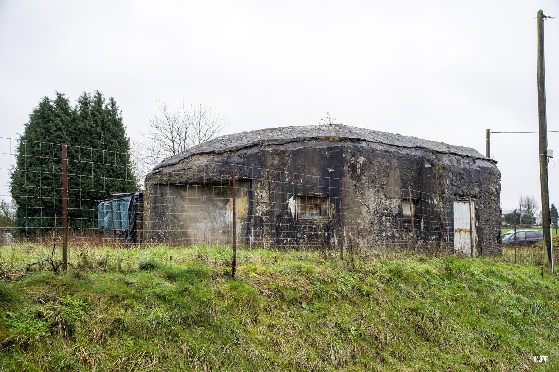 Ligne Maginot - B670 - OSTERGNIES EST - (Blockhaus pour canon) -  - Lia VERMEULEN