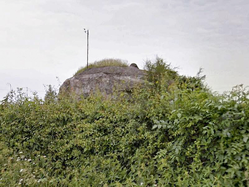 Ligne Maginot - B671 - LE NOISIER - (Blockhaus pour canon) -  - Google Streetview