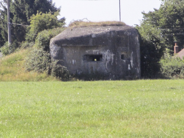 Ligne Maginot - B671 - LE NOISIER - (Blockhaus pour canon) - Vue prise de la rue Pasteur. - Smardz Félix