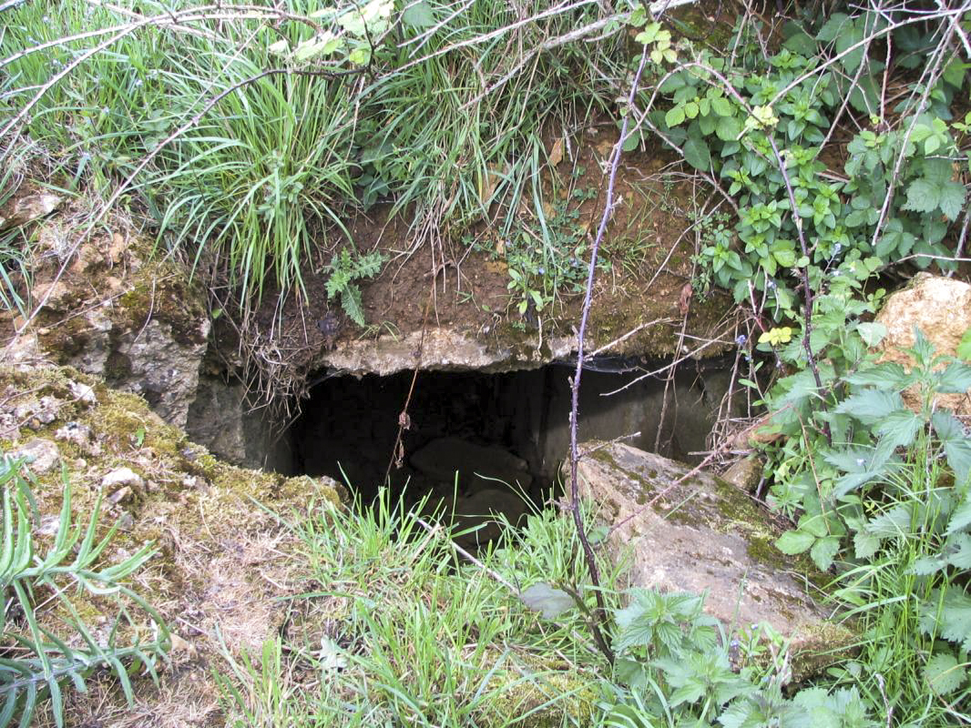 Ligne Maginot - HAUT D'HARAUCHAMPS - (Observatoire d'infanterie) - Entrée à l'arrière - R Tucker