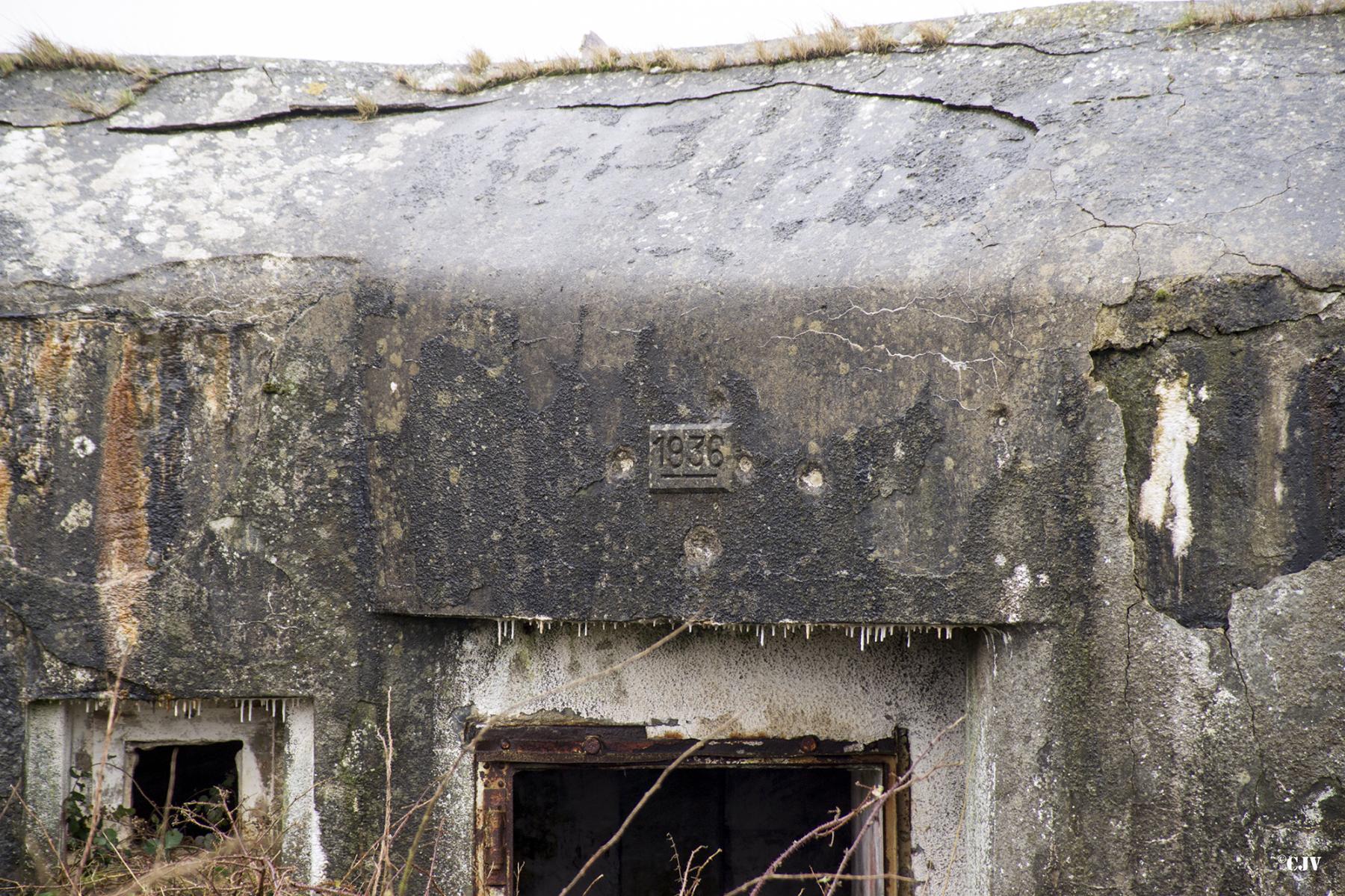 Ligne Maginot - B682 - FAUQUEMONT SUD - (Blockhaus pour canon) - Date de construction - Lia VERMEULEN
