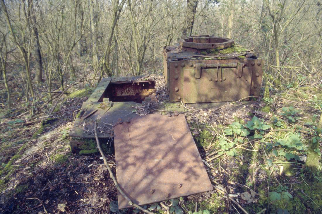 Ligne Maginot - B656 - FORT DE CERFONTAINE - (Observatoire d'artillerie) - Observatoire Char FT Radio - ammagsdr