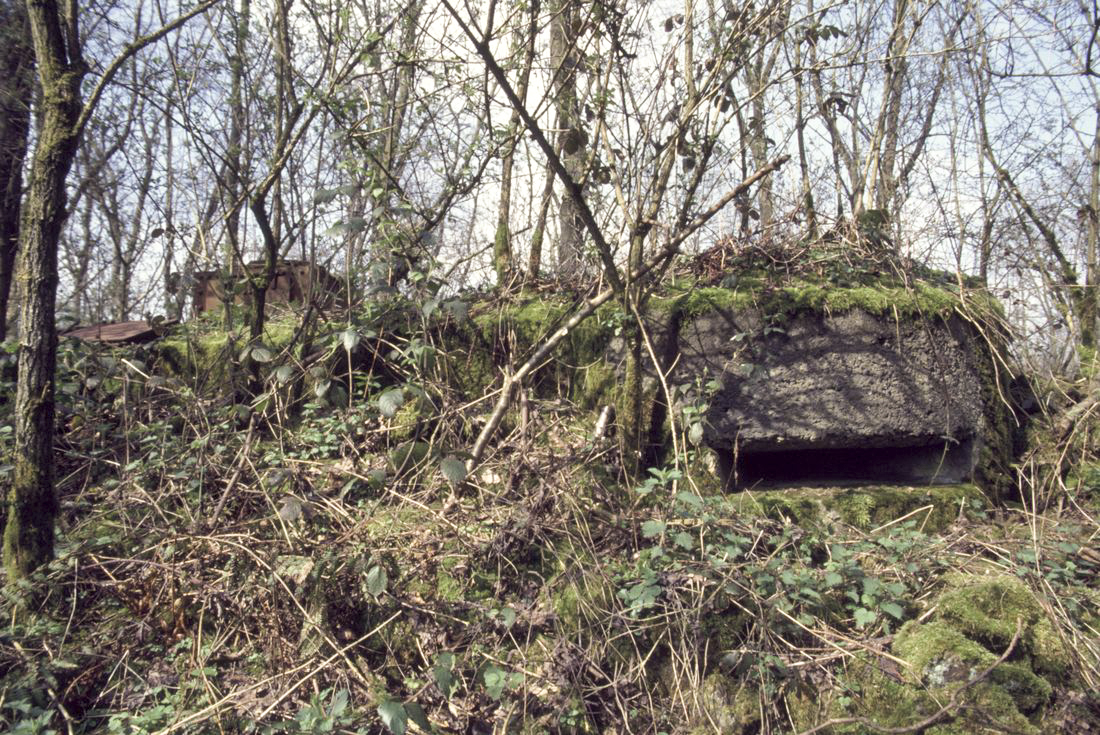 Ligne Maginot - B656 - FORT DE CERFONTAINE - (Observatoire d'artillerie) - Observatoire Char FT et créneau. - ammagsdr